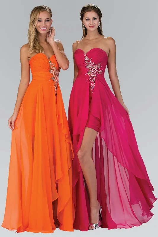 prom dresses for plus-size figuresElizabeth K - GS1011 Beaded Sweetheart Affordable Prom Dress