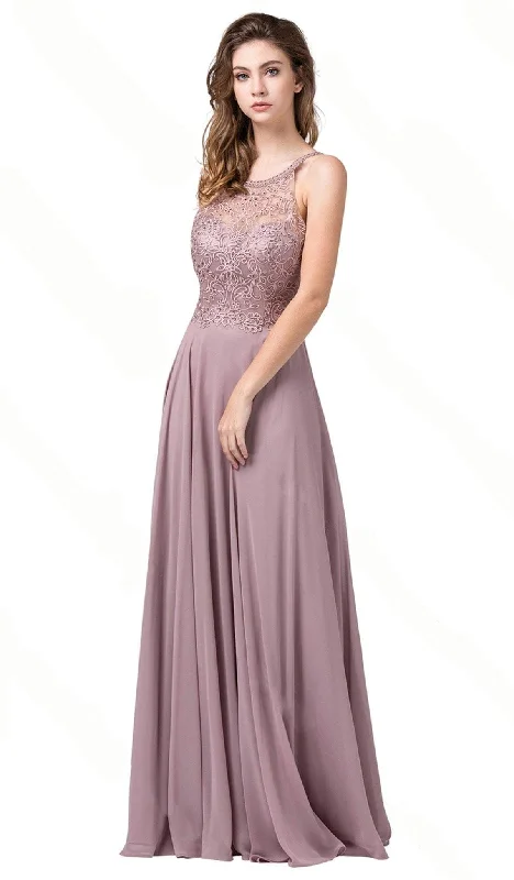 glamorous prom dressesDancing Queen - 2678 Beaded Halter A-Line Prom Dress