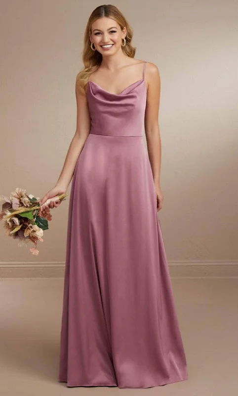 bespoke prom dressesChristina Wu Celebration 22177 - Sleeveless Cowl Neck Prom Dress