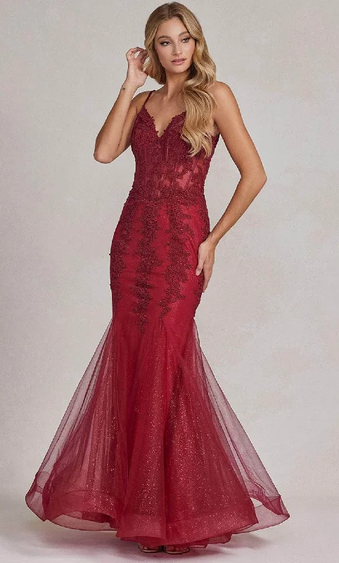 beaded prom dressesNox Anabel P1170 - Beaded Embroidered Prom Dress