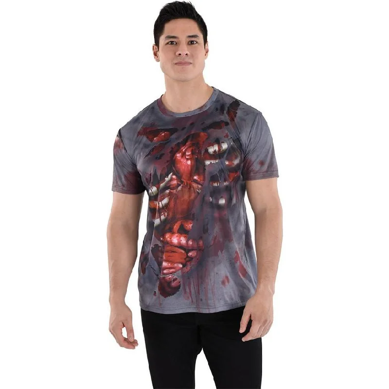 women's tops for those who want to add a personal touch to their wardrobe with unique and one-of-a-kind piecesAdult Bloody Guts T-Shirt | 1 ct