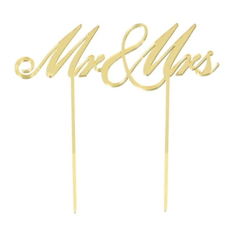 women's tops for layeringMr & Mrs - Cake Topper - Gold