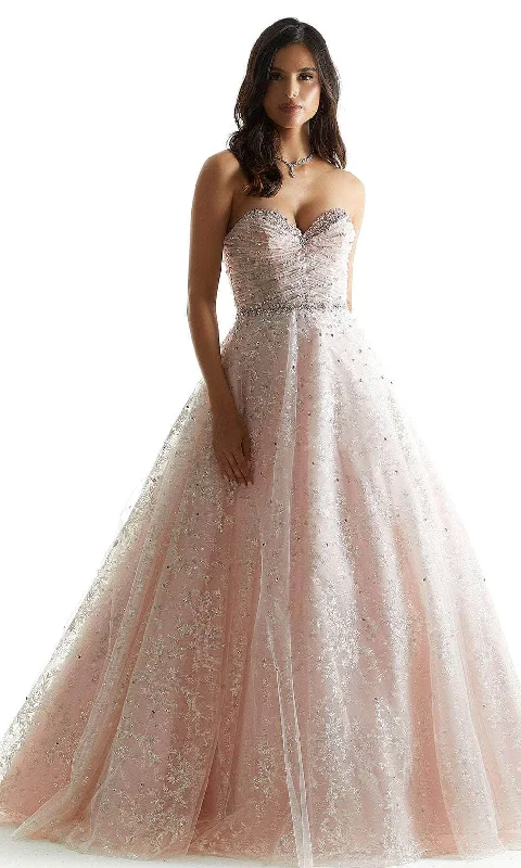 lace-up prom dressesMori Lee 49066 - Ruched Sweetheart Prom Dress