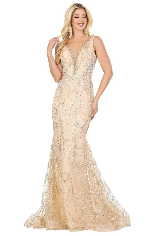 sweetheart neckline prom dressesDancing Queen - 4090 Sleeveless Bead Embellished Prom Gown