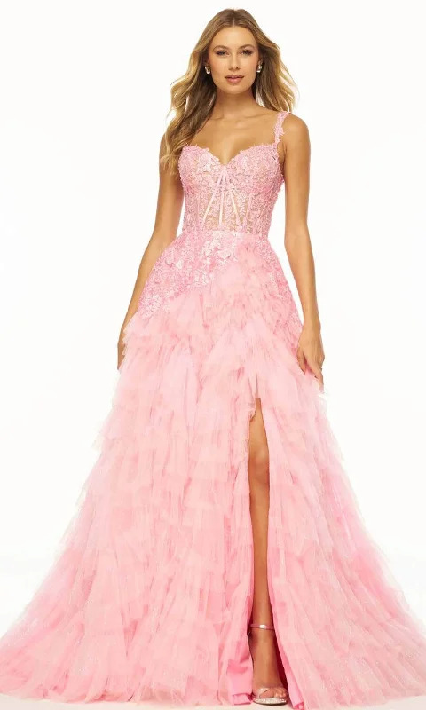 classic prom dressesSherri Hill 56070 - Sweetheart Ruffle Prom Gown