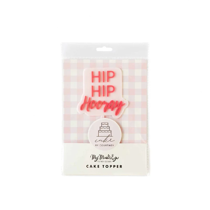 women's tops for those who want to wear pieces that are both comfortable and stylishCake by Courtney "Hip Hip Hooray" Cake Topper | 1 ct