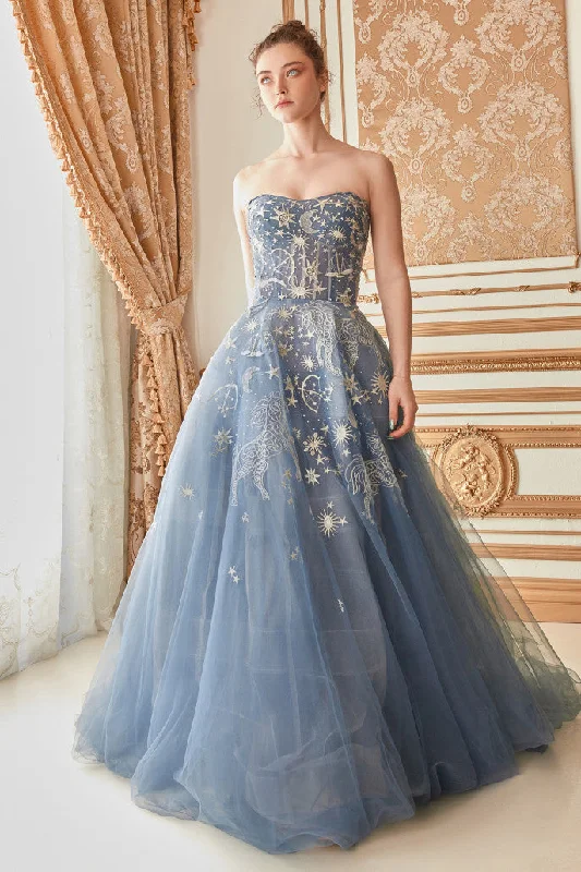 Formal Dress for Academic AwardsAndrea & Leo Couture A0890 Strapless Tulle Ballgown - Special Occasion