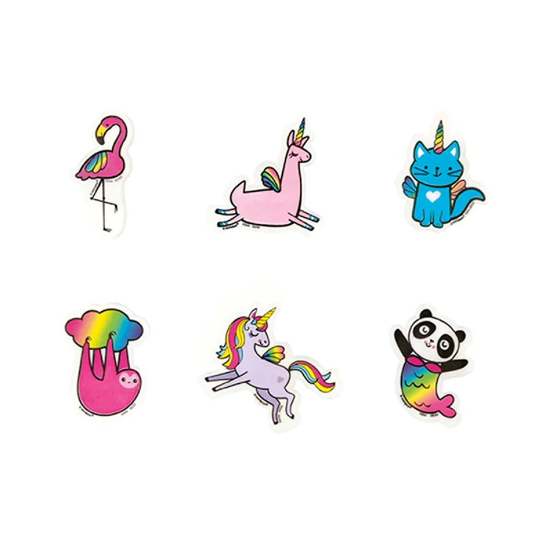 women's tops for those who prefer classic over trendy stylesUnicorn Galaxy Birthday Animals Pencil Toppers, 6 Count