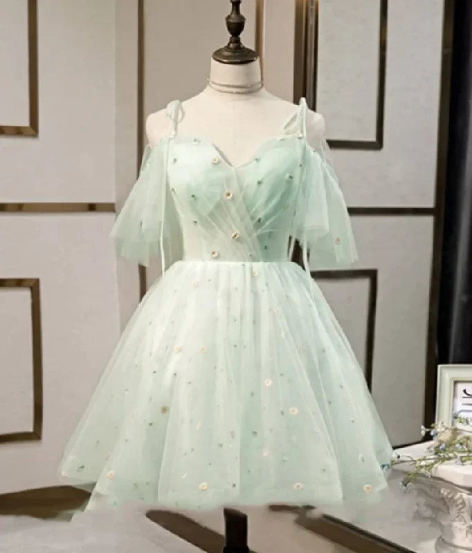 Custom Formal Dress TailorsBeautiful Beads Tulle Sweetheart Neckline Ball Gown Homecoming Dresses M5911