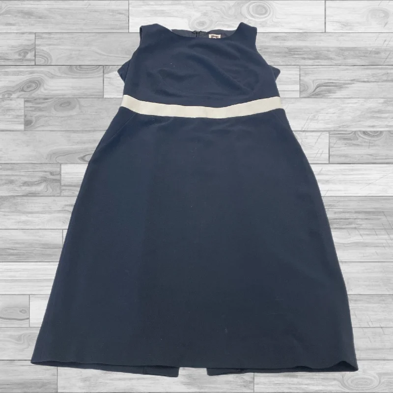 Statement DressDress Casual Short By Anne Klein In Navy, Size: 4