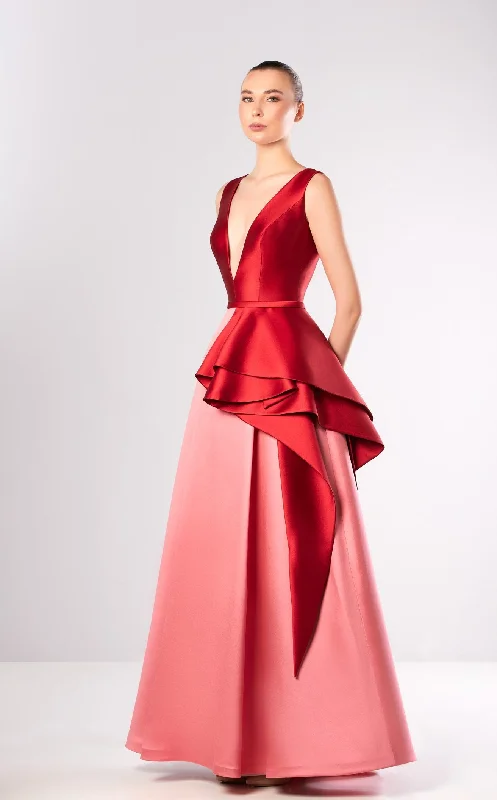 Satin DressEdward Arsouni Couture FW656 Dress