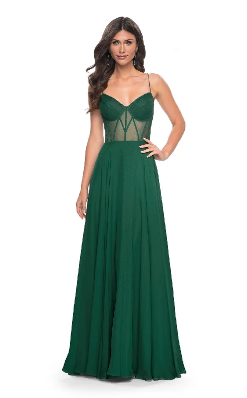 women's curve-hugging dressesLa Femme 32296 Dress