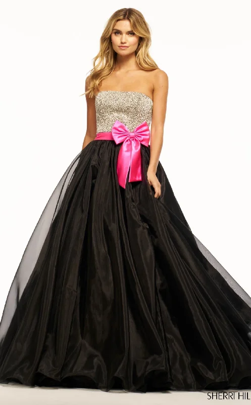 Ruffled Hem DressSherri Hill 55956 Dress