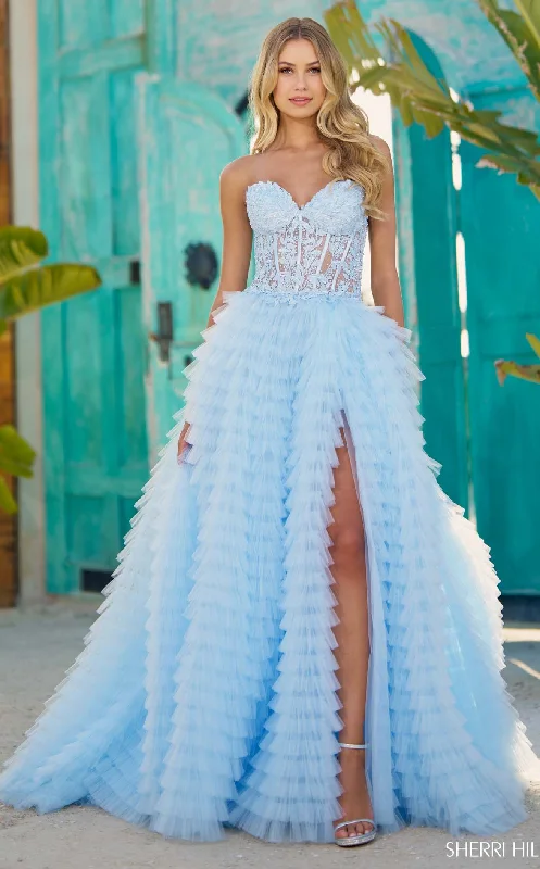 Embellished DressSherri Hill 56042 Dress